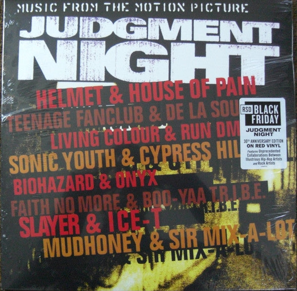 Various : Judgment Night (Music From The Motion Picture) (LP, Album, RSD, Ltd, RE, Red)
