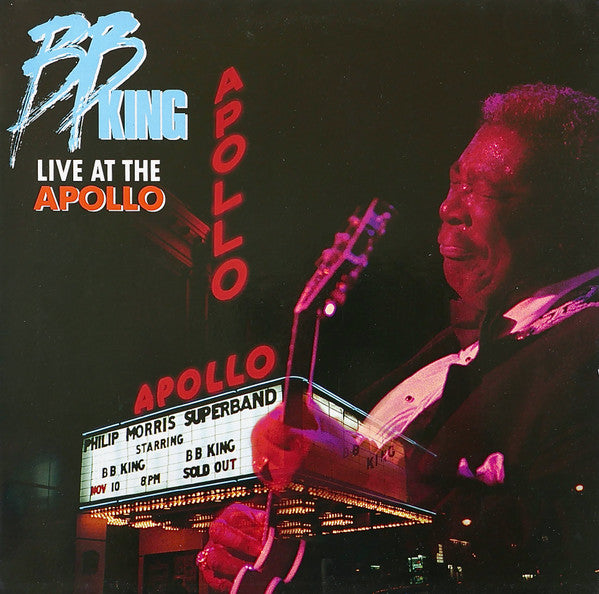 B.B. King Featuring Gene Harris And The Philip Morris Super Band* : Live At The Apollo (LP, Album)