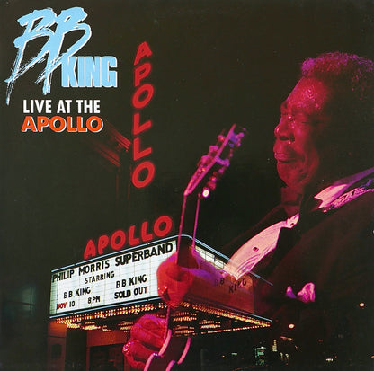 B.B. King Featuring Gene Harris And The Philip Morris Super Band* : Live At The Apollo (LP, Album)
