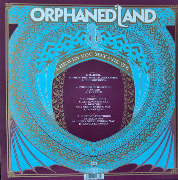 Orphaned Land : A Heaven You May Create (30th Anniversary / Live In Tel-Aviv) (2xLP, Album)