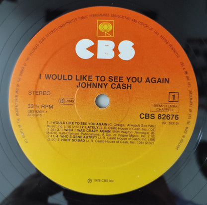 Johnny Cash : I Would Like To See You Again (LP, Album)