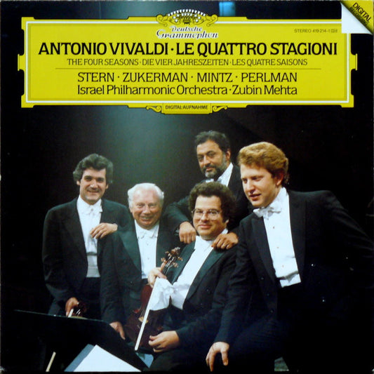 Antonio Vivaldi, Israel Philharmonic Orchestra : Le Quattro Stagioni (LP)