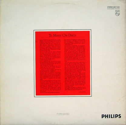 Dirch Passer : Til Minde Om Dirch (2xLP, Comp)