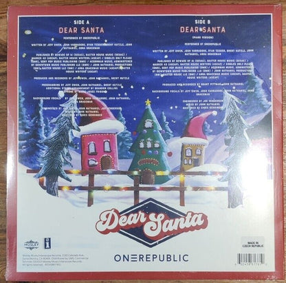 OneRepublic : Dear Santa (12", Single, Red)