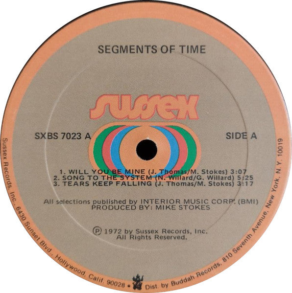 Segments Of Time : Segments Of Time (LP, Album)
