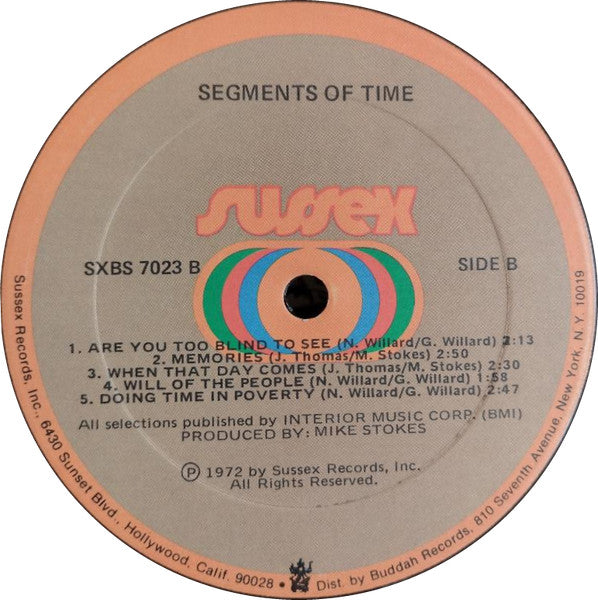 Segments Of Time : Segments Of Time (LP, Album)