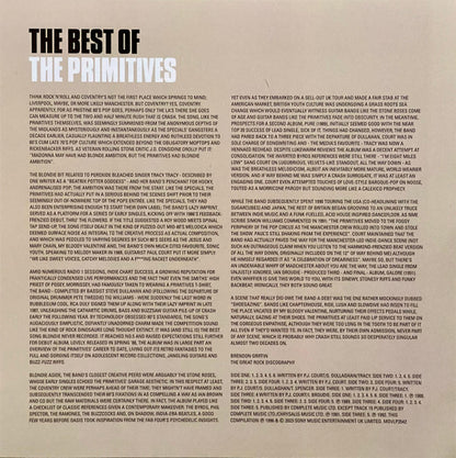The Primitives : The Best Of The Primitives (2xLP, Comp, Ltd, Num, RE, Red)
