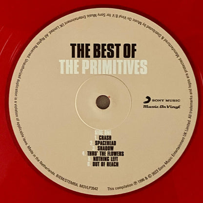 The Primitives : The Best Of The Primitives (2xLP, Comp, Ltd, Num, RE, Red)