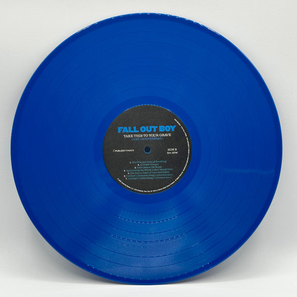 Fall Out Boy : Take This To Your Grave (LP, Album, Ltd, RE, Blu)