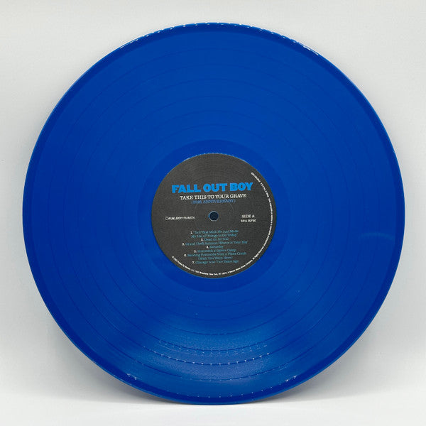 Fall Out Boy : Take This To Your Grave (LP, Album, Ltd, RE, Blu)