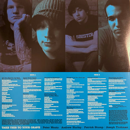 Fall Out Boy : Take This To Your Grave (LP, Album, Ltd, RE, Blu)