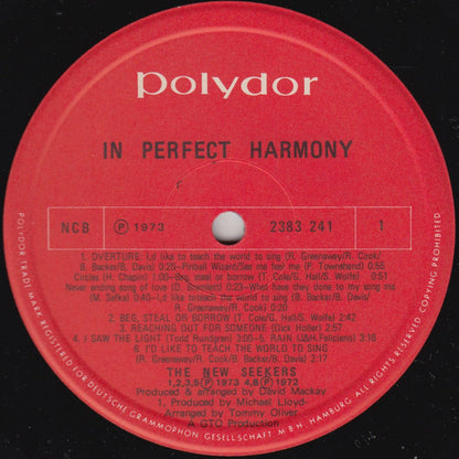 The New Seekers : In Perfect Harmony (LP, Comp)