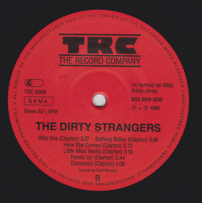 The Dirty Strangers : The Dirty Strangers (LP, Album)