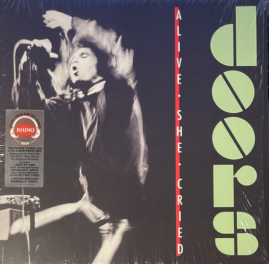 The Doors : Alive, She Cried (LP, Album, Ltd, RE, Eme)