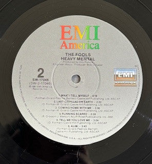 The Fools : Heavy Mental (LP, Album, Win)