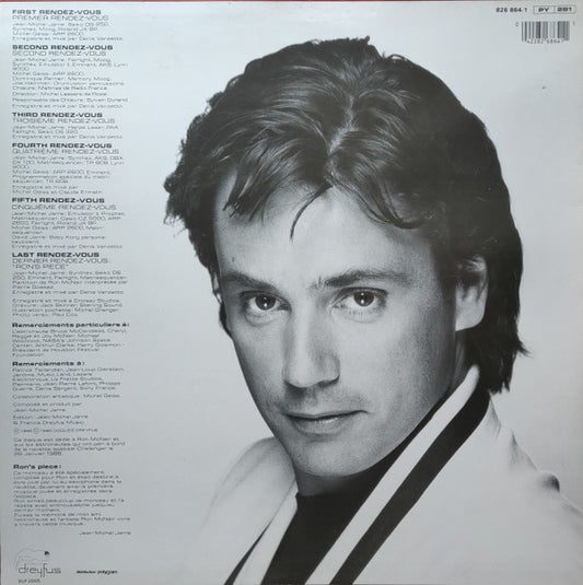 Jean-Michel Jarre : Rendez-Vous (LP, Album, RE)