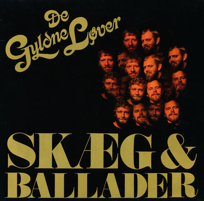 De Gyldne Løver : Skæg & Ballader (LP, Album)