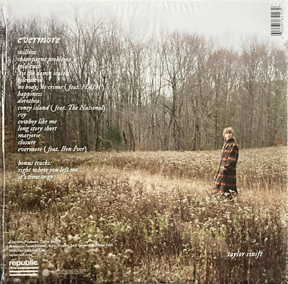 Taylor Swift : Evermore (2xLP, Album, Dlx, RE, RP, Gre)