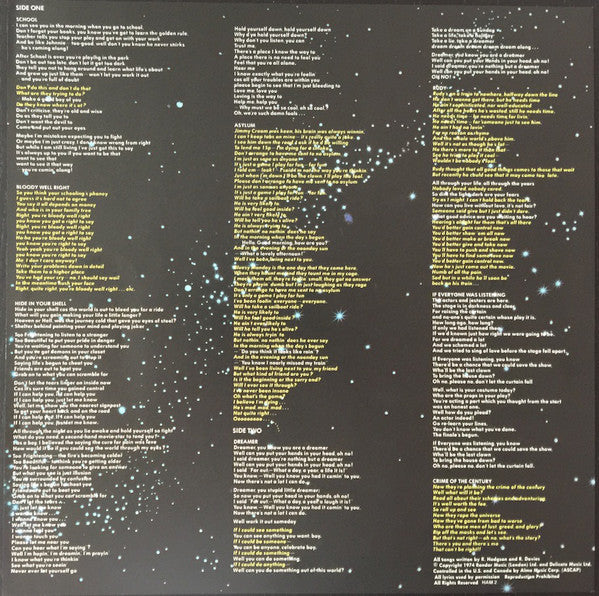 Supertramp : Crime Of The Century (LP, Album, RE, Hal)