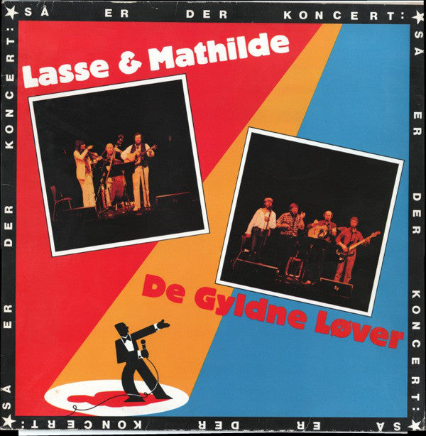 Lasse & Mathilde Og De Gyldne Løver : Så Er Der Koncert (LP)