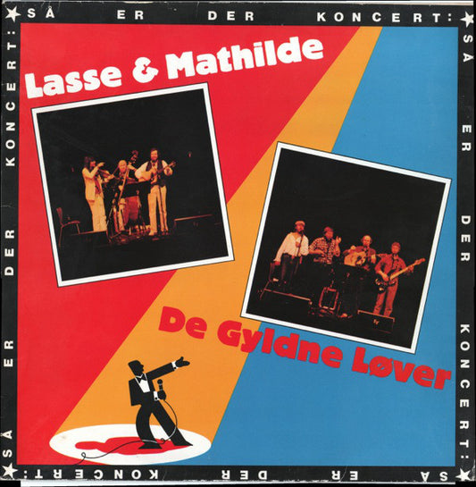 Lasse & Mathilde Og De Gyldne Løver : Så Er Der Koncert (LP)