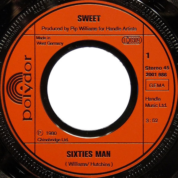 The Sweet : Sixties Man (7", Single)