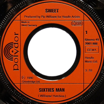 The Sweet : Sixties Man (7", Single)