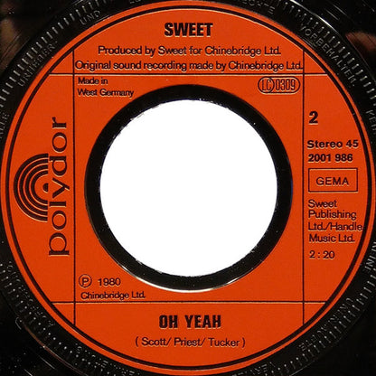 The Sweet : Sixties Man (7", Single)