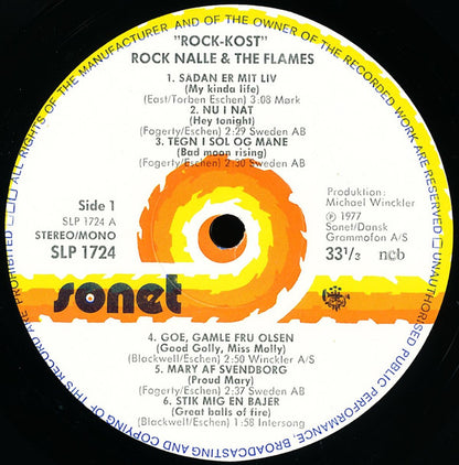 Nalle (2) : Rock Kost (LP, Album)