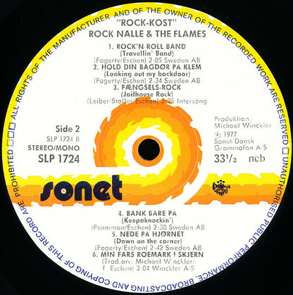 Nalle (2) : Rock Kost (LP, Album)
