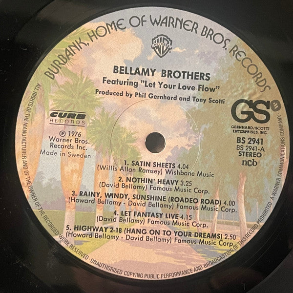 Bellamy Brothers : Featuring "Let Your Love Flow" (LP, Album)