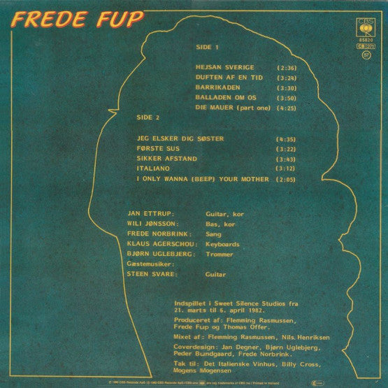 Frede Fup : Jeg Elsker Dig Søster (LP, Album)