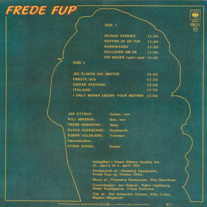Frede Fup : Jeg Elsker Dig Søster (LP, Album)