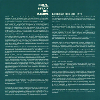 Burnin Red Ivanhoe : KS!L!07 (Unreleased) (LP, Album)