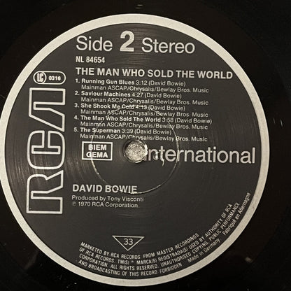 David Bowie : The Man Who Sold The World (LP, Album, RE)