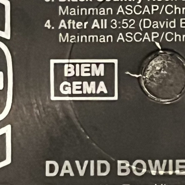 David Bowie : The Man Who Sold The World (LP, Album, RE)
