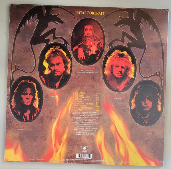 King Diamond : Fatal Portrait (LP, Album, RE, RP, 180)