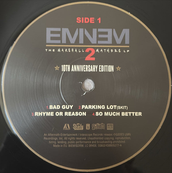 Eminem : The Marshall Mathers LP 2 (2xLP, Album + 2xLP, Ann + Dlx, RE, 10t)