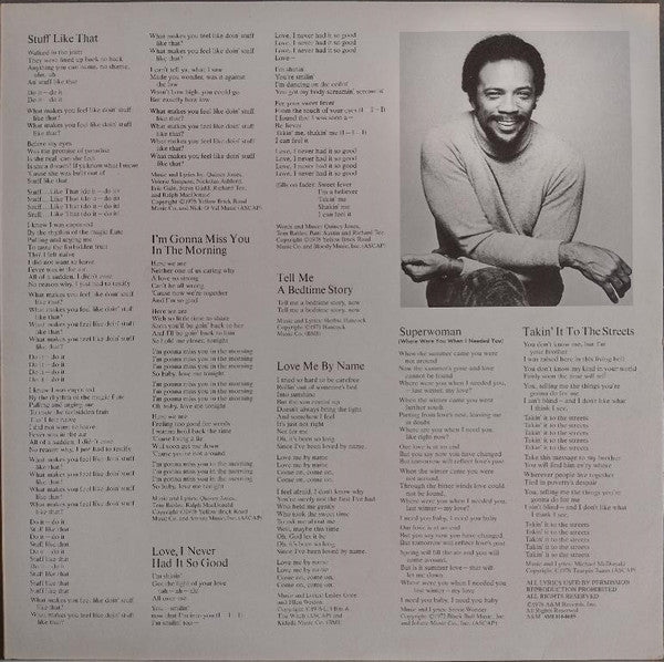 Quincy Jones : Sounds ... And Stuff Like That!! (LP, Album)