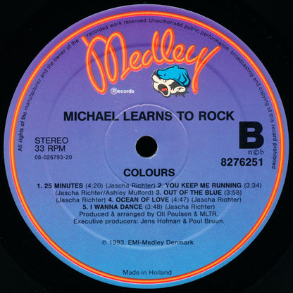 Michael Learns To Rock : Colours (LP, Album)