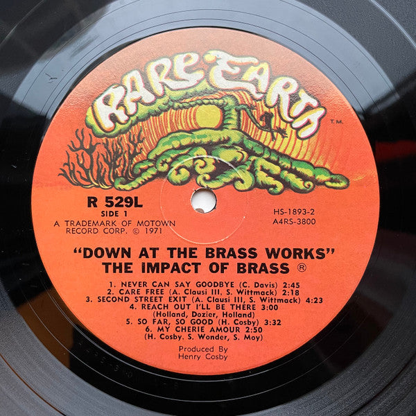 The Impact Of Brass : Down At The Brass Works (LP, Album)