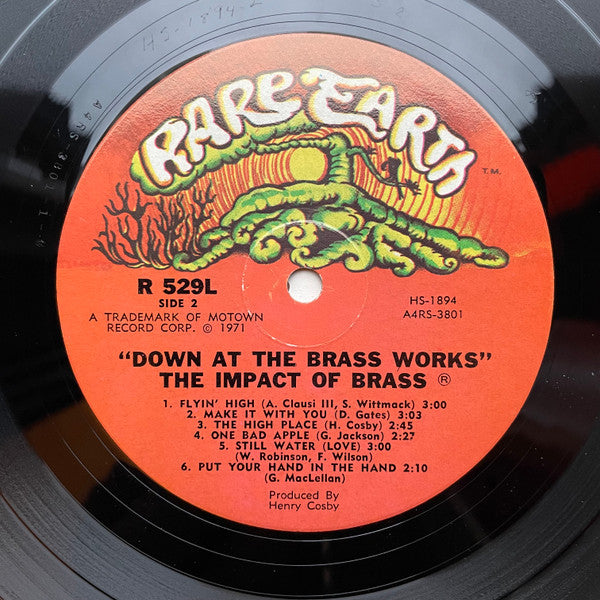 The Impact Of Brass : Down At The Brass Works (LP, Album)
