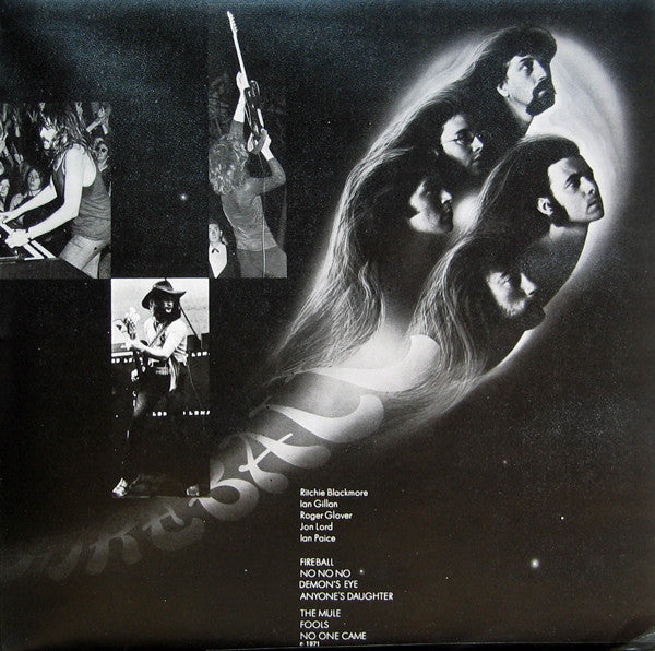 Deep Purple : Fireball (LP, Album, Gat)