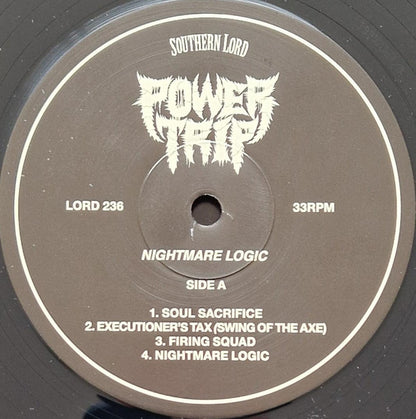 Power Trip (3) : Nightmare Logic (LP, Album, RP)