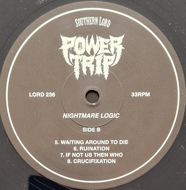 Power Trip (3) : Nightmare Logic (LP, Album, RP)