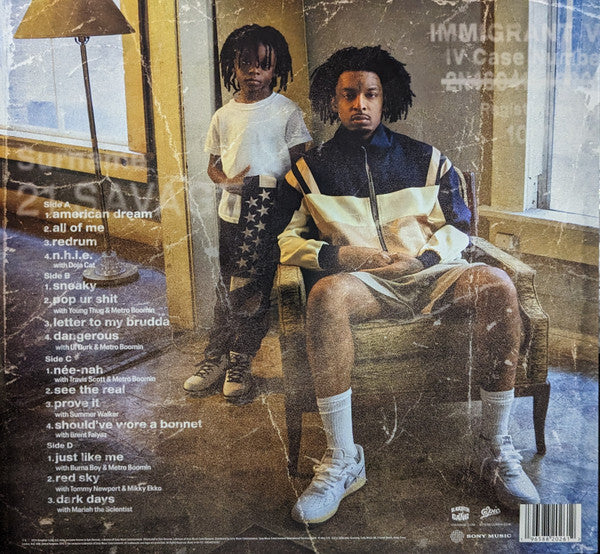 21 Savage : American Dream (2xLP, Album)