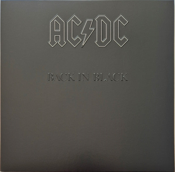 AC/DC : Back In Black (LP, Album, RE, RM, S/Edition, Gol)