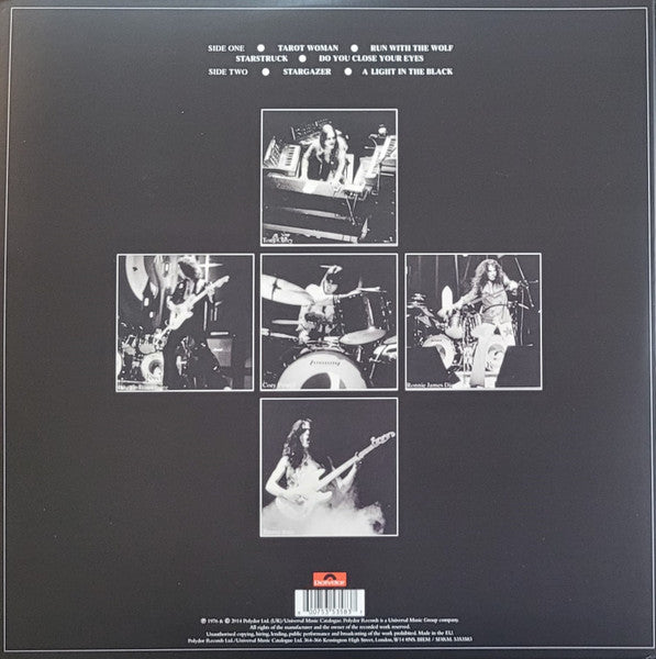 Rainbow : Rising (LP, Album, RE, RP, Gat)