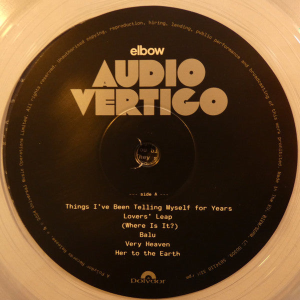 Elbow : Audio Vertigo (LP, Album, Ltd, Elb)