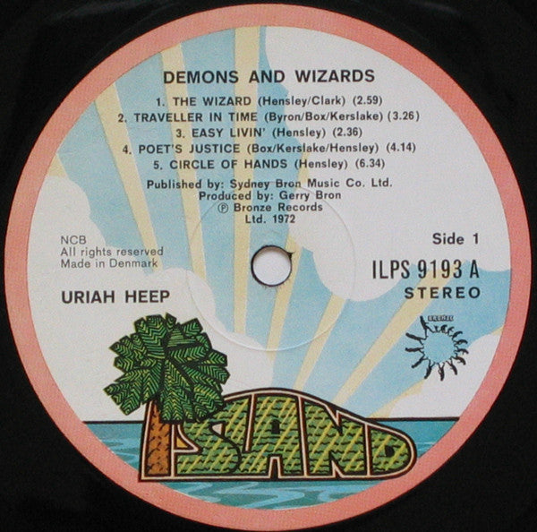 Uriah Heep : Demons And Wizards (LP, Album)